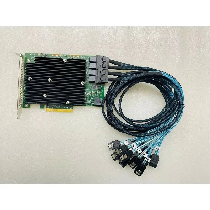 Lsi 9300 16I Hba It Mode - بطاقة محول LSI SAS 9300-16i 12GB/S