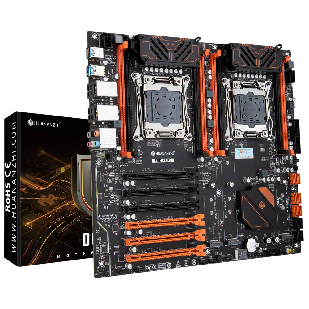E5 2696 V3 - لوحة أم HUANANZHI X99 F8D PLUS