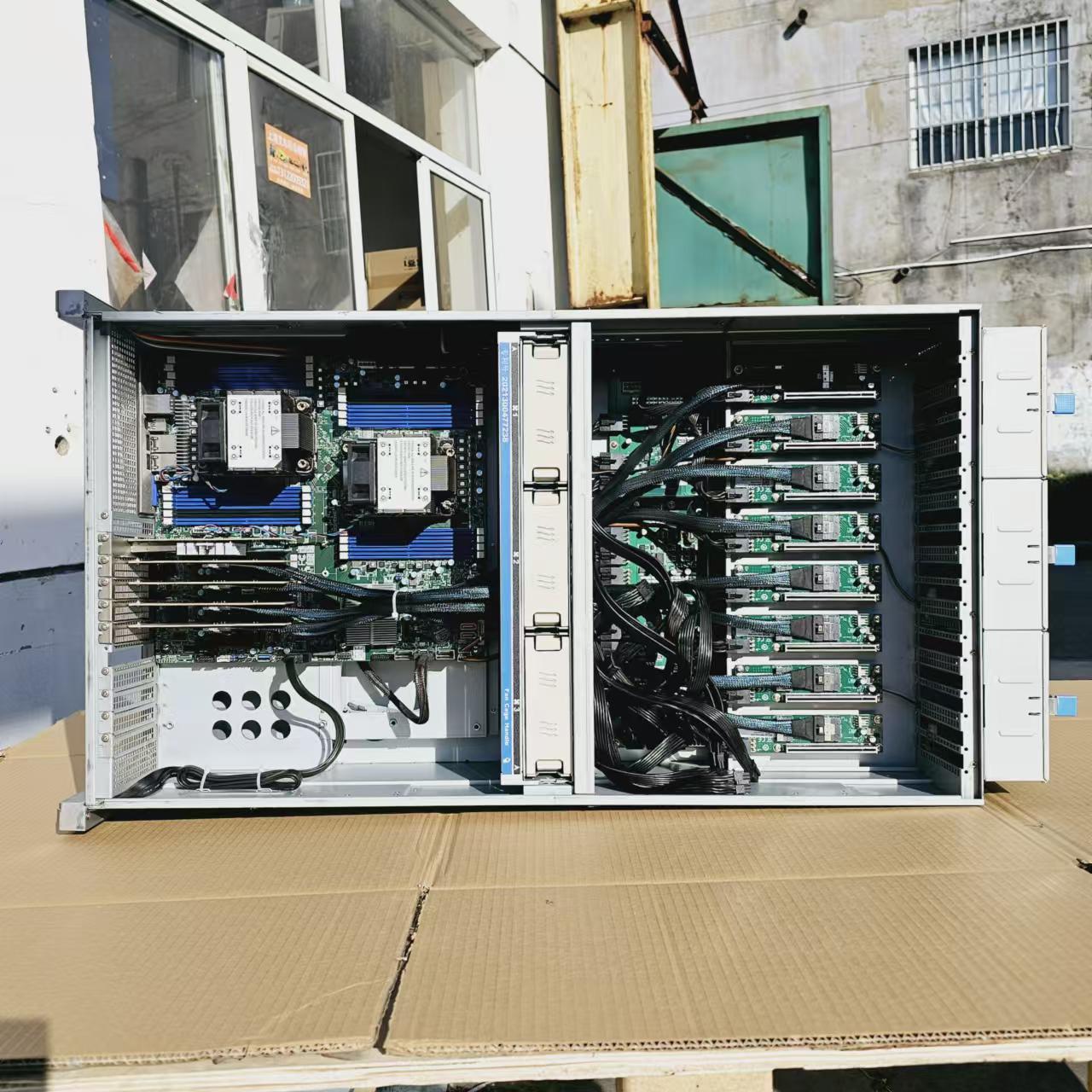 لوحة رئيسية مزدوجة X12DPI-N6 X - مراجعة Platinum 8380 وسعره