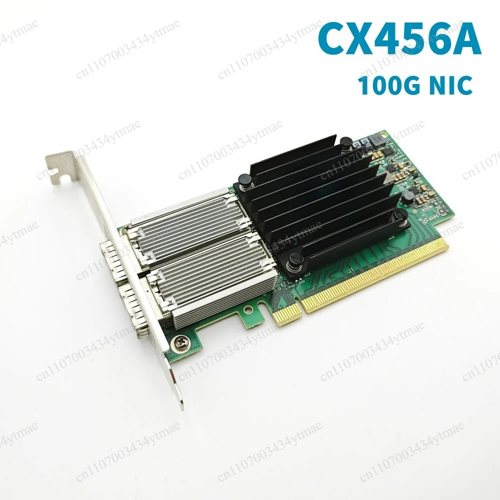بطاقة شبكة MCX456A-ECAT CX456A - مراجعة 100Gbe Qsfp28 Network Card وسعره