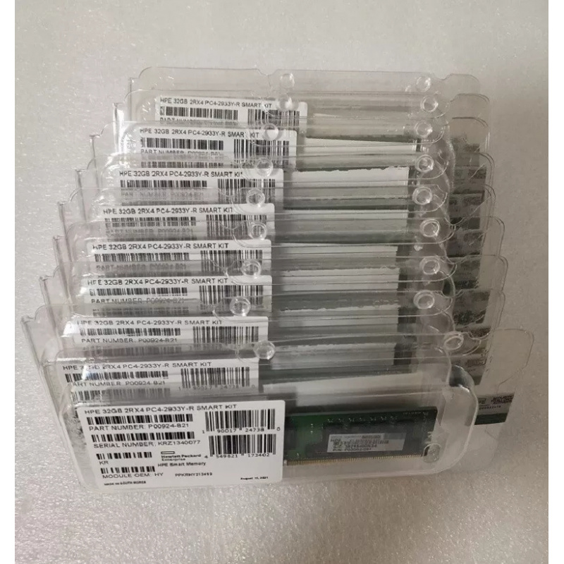 ذاكرة خادم HP P00924-B21 سعة 3 - مراجعة 32Gb 2Rx4 Pc4 2933Y وسعره