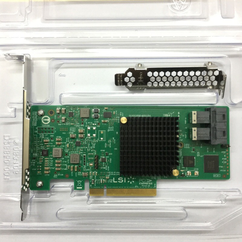 بطاقة HBA من نوع LSI 9300-8I 9 - مراجعة Lsi 9300 16I Hba It Mode وسعره