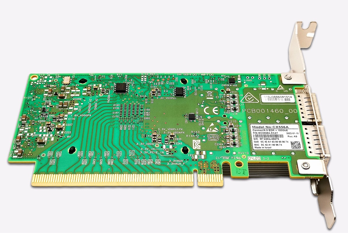 بطاقة شبكة 100 جيجابت من ميلان - مراجعة 100Gbe Qsfp28 Network Card وسعره